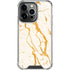 Cracked Marble iPhone 16 Pro Clear Case